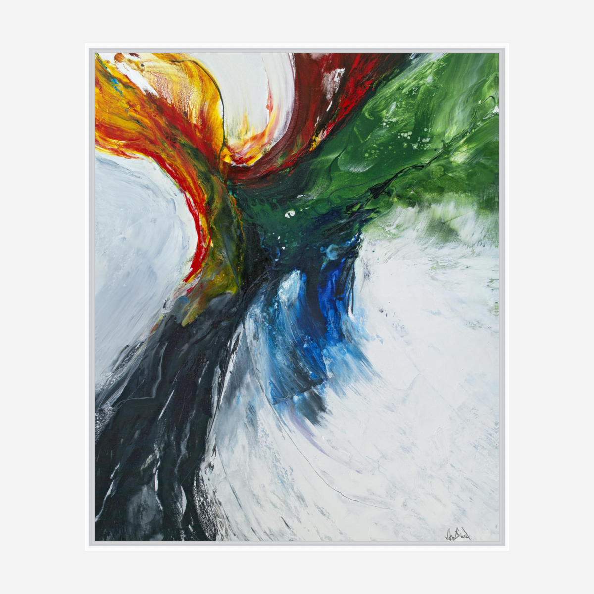 Phoenix Artist Enhanced Canvas Print