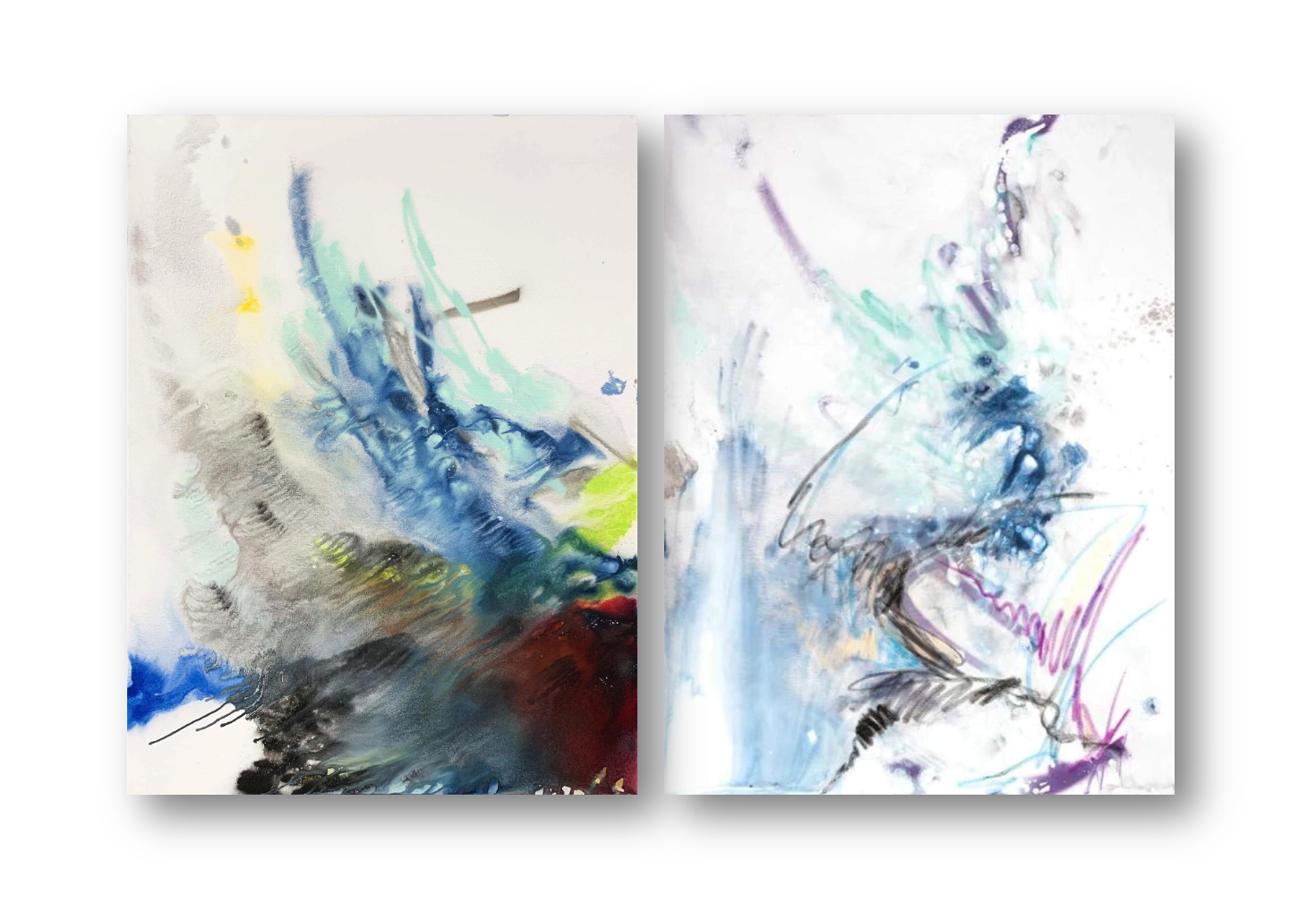 Abstract Poetic Set Design Poetry Set III – John Beard Collection