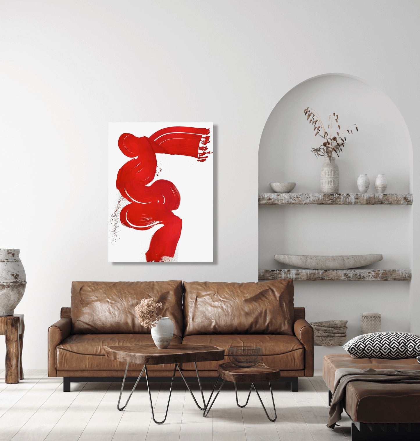 Red Current High Gloss Metal Print