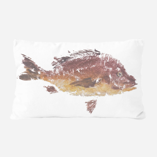 Red Fish I Pillow