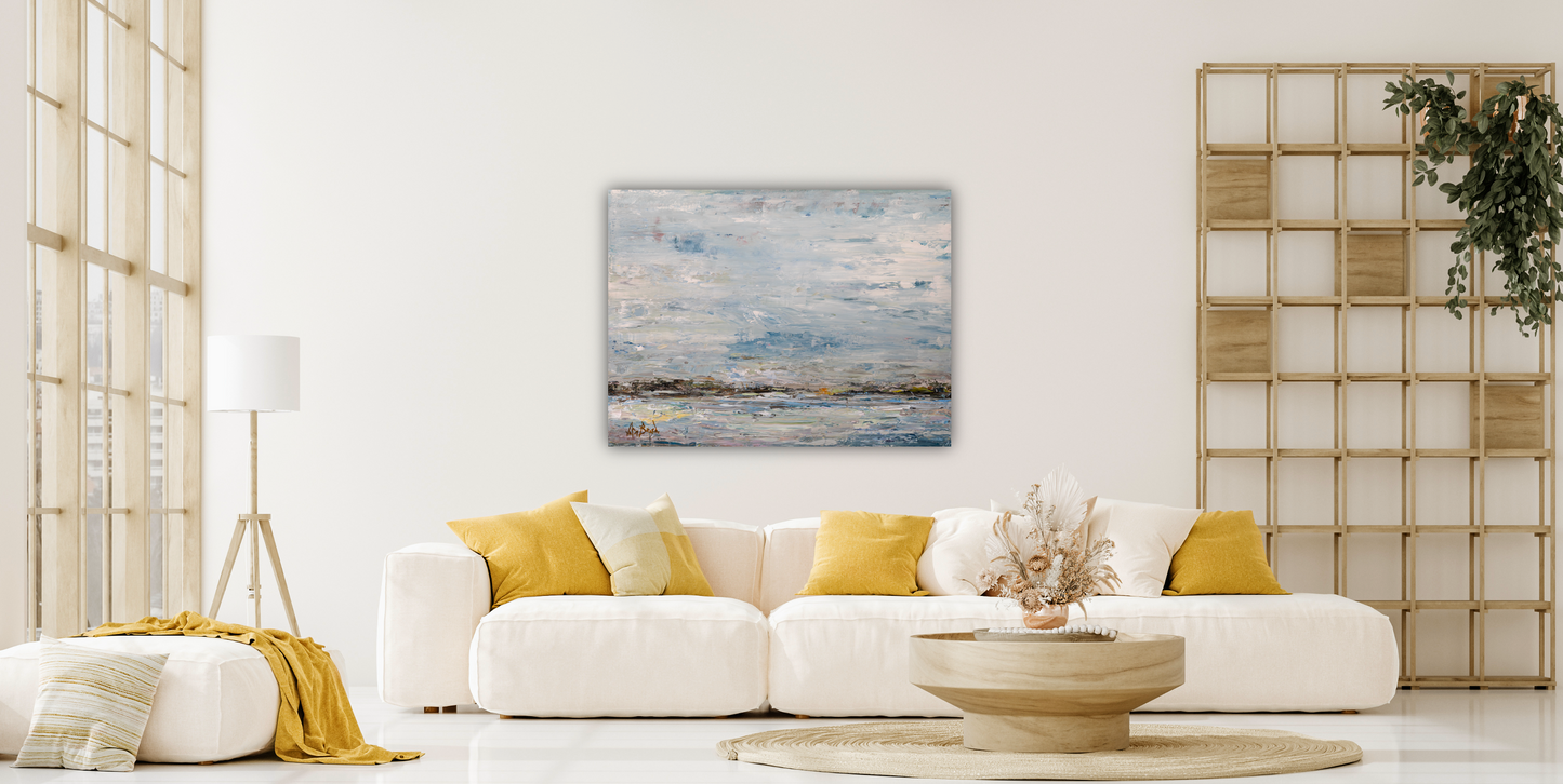 Salty Air High Gloss Metal Print