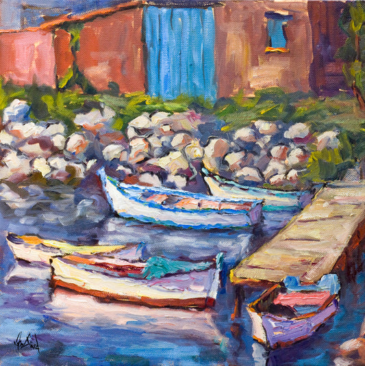 Scenes from Portugal II Artist Canvas Enhanced Print