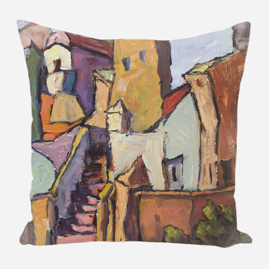 Shapes of Santorini Pillow