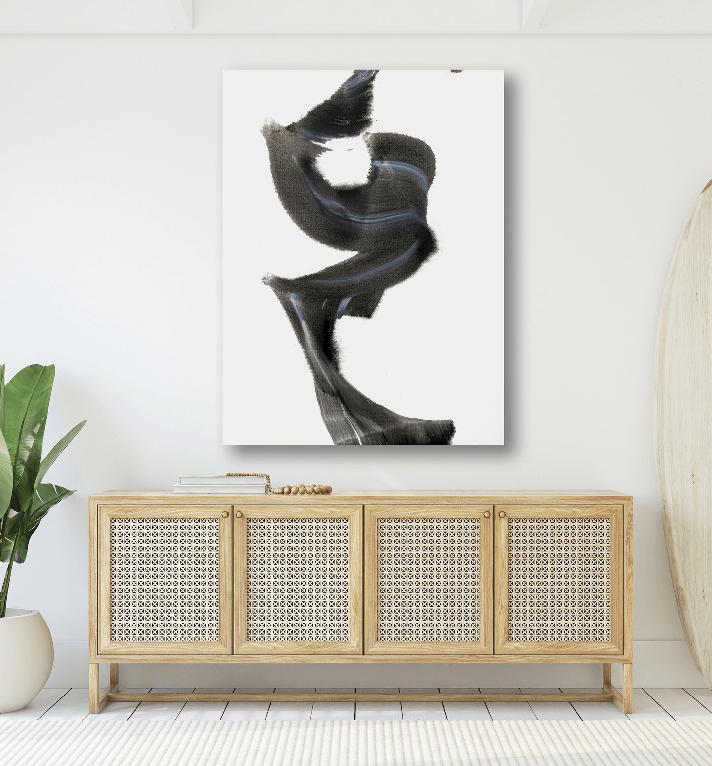 Silhouette I High Gloss Metal Print