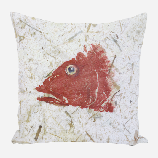 Snapper Red Pillow