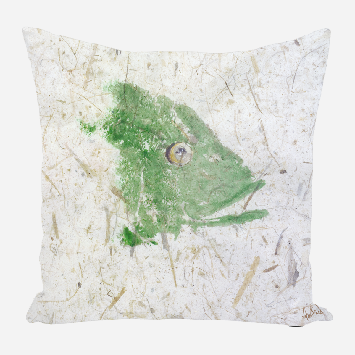 Snapper Green Pillow