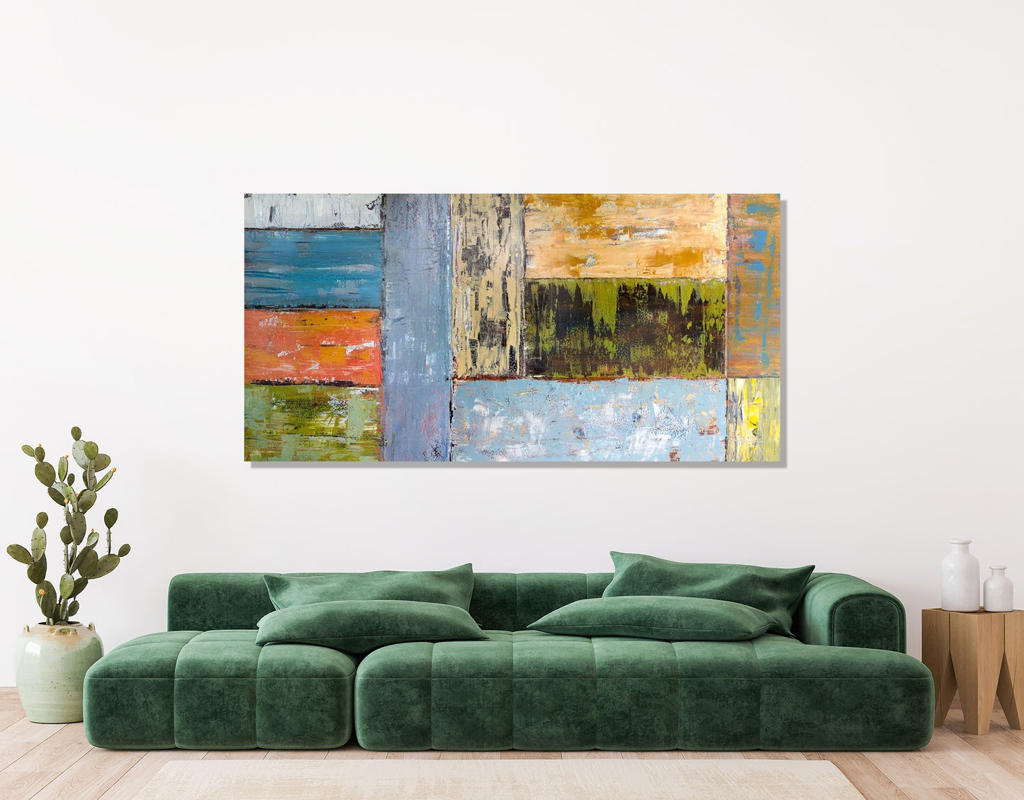 Spaces High Gloss Metal Print