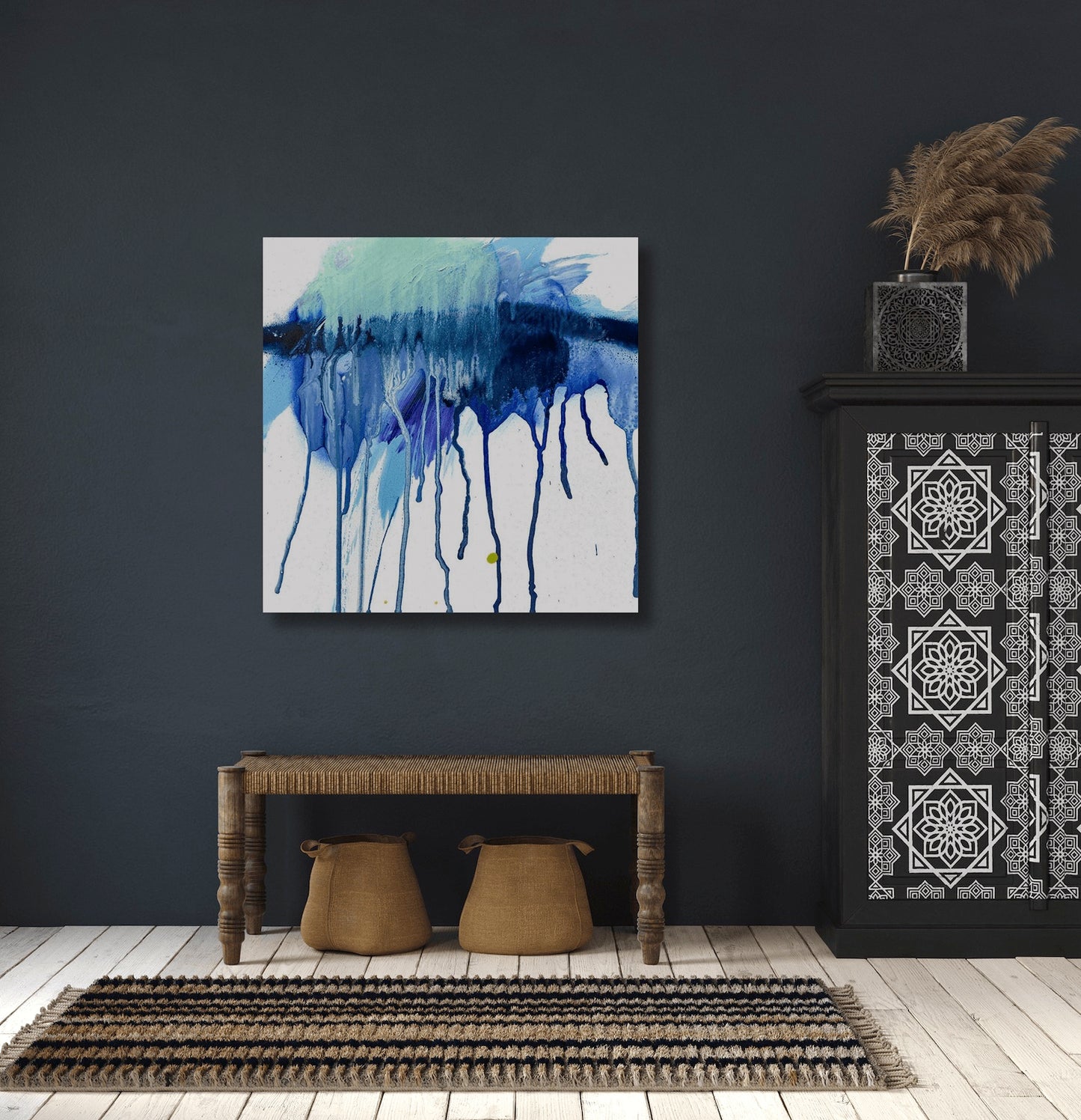 Stalactite High Gloss Metal Print