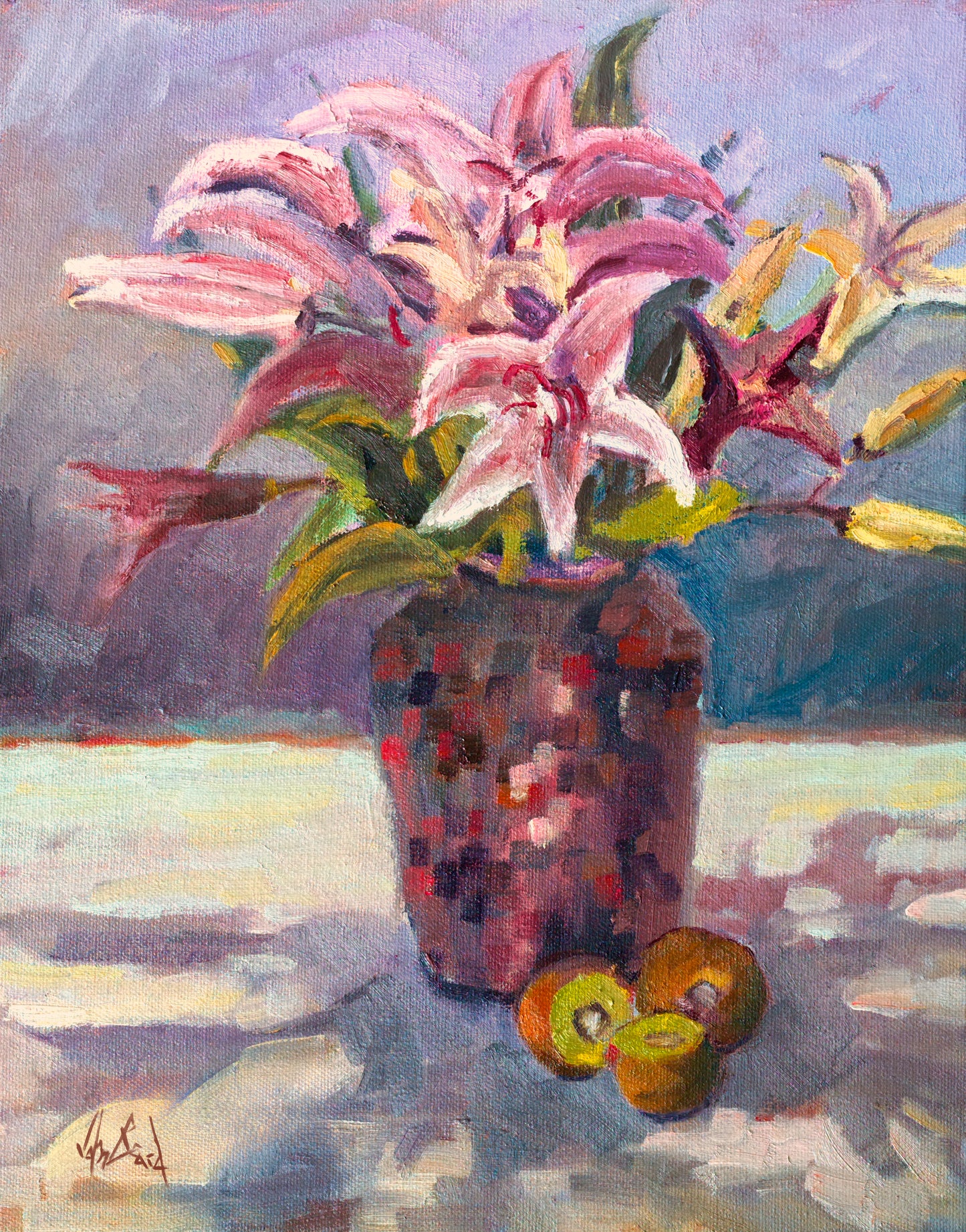 tiger lily artist Tiger Lillies Artist Enhanced Canvas Print – John Beard Collection