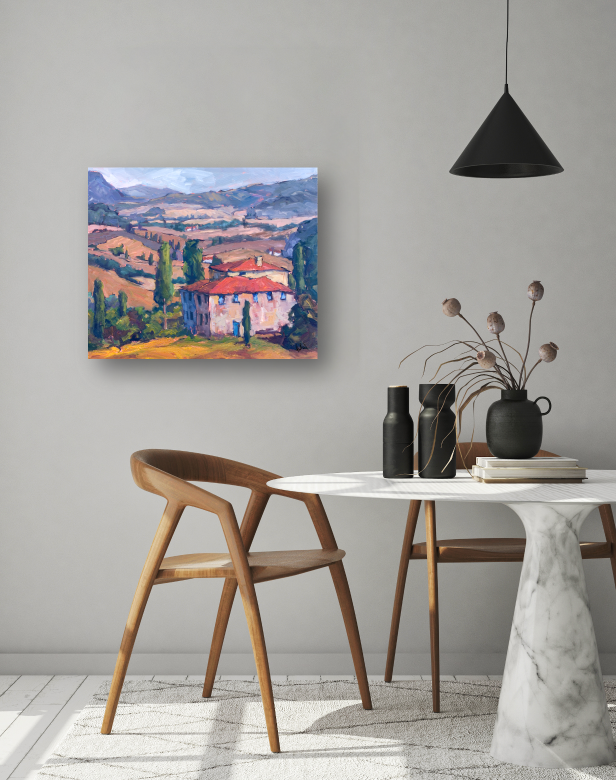 Toscana Artist Enhanced Canvas Print