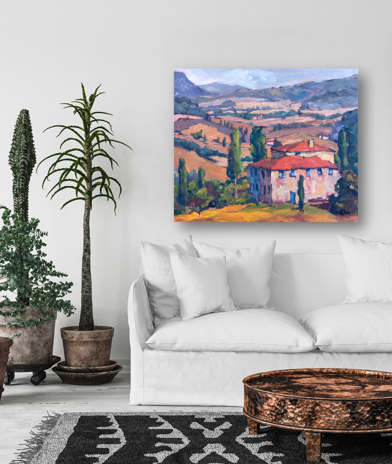 Toscana Artist Enhanced Canvas Print