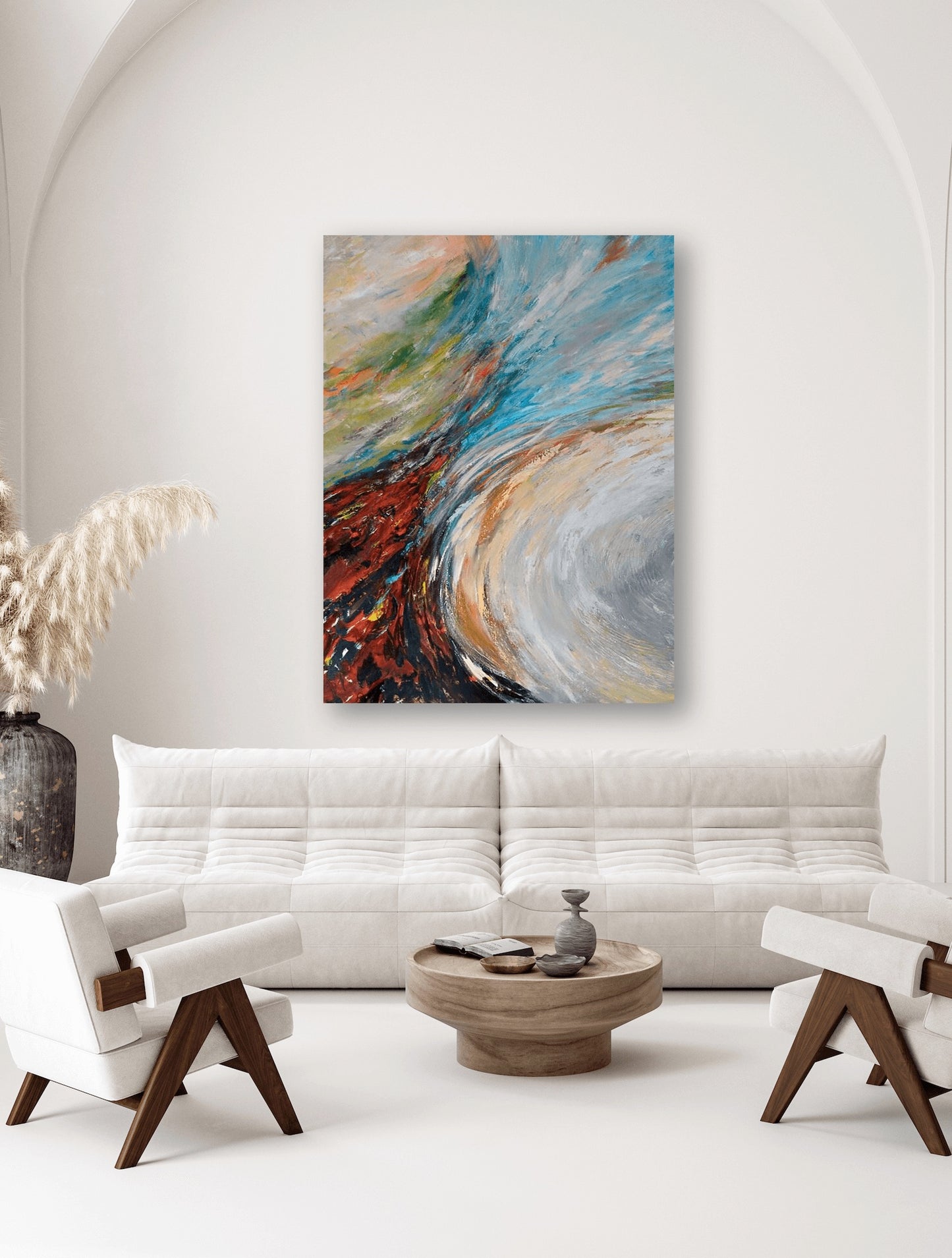 Undercurrent High Gloss Metal Print