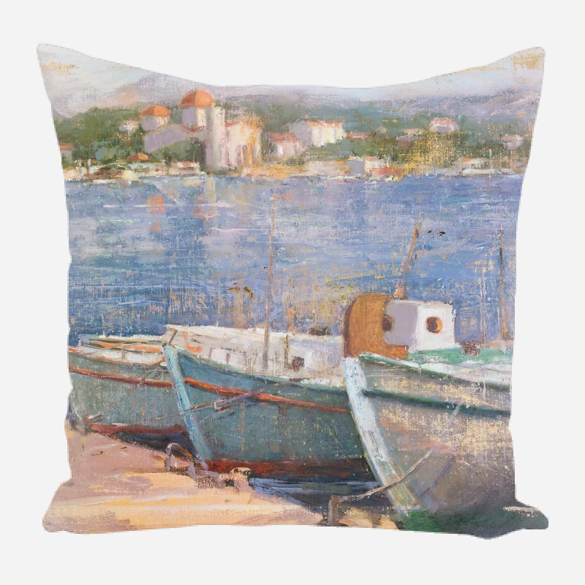 Vintage Boats Pillow