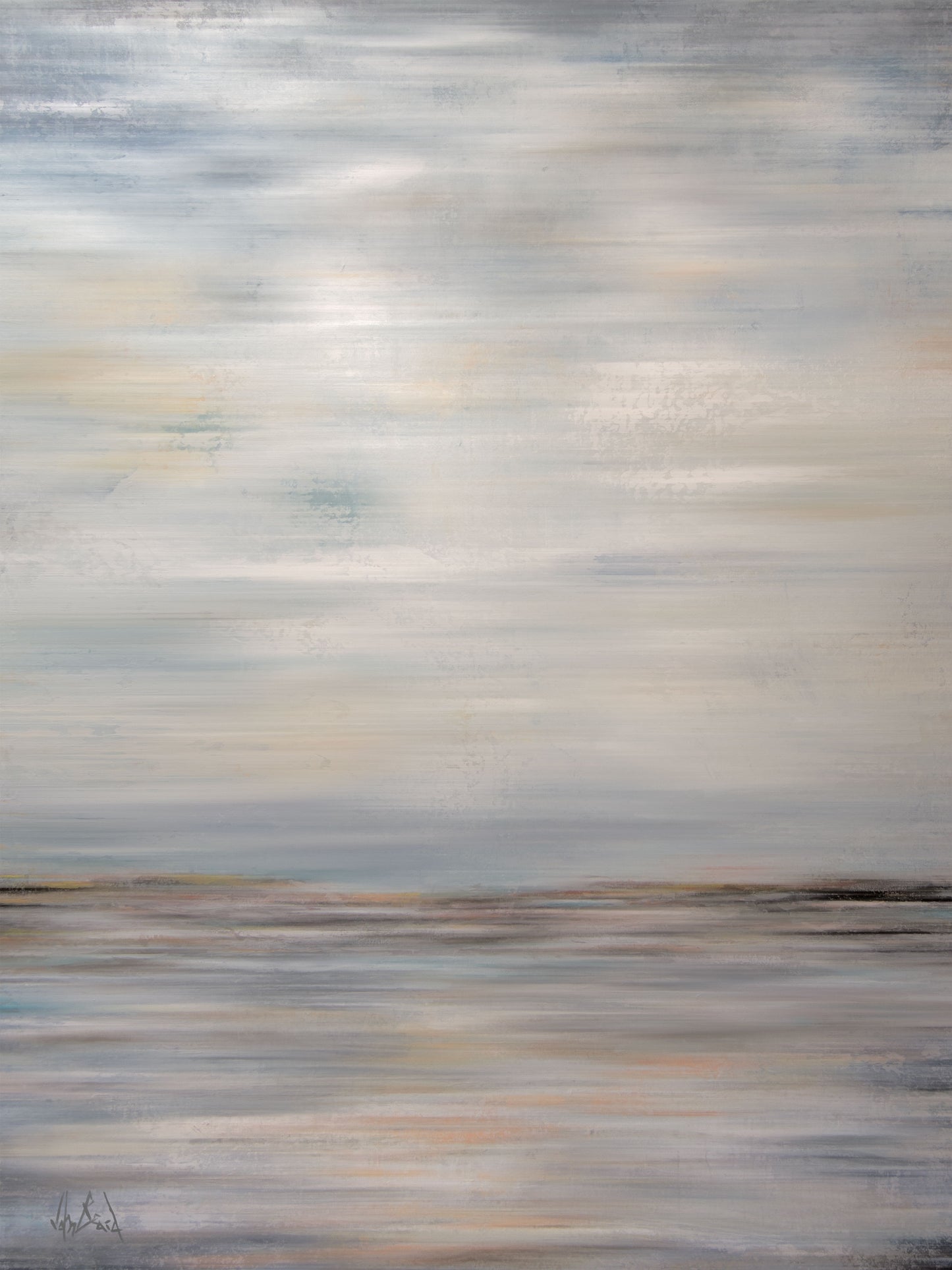 Warm Sands Artist Enhanced Canvas Print