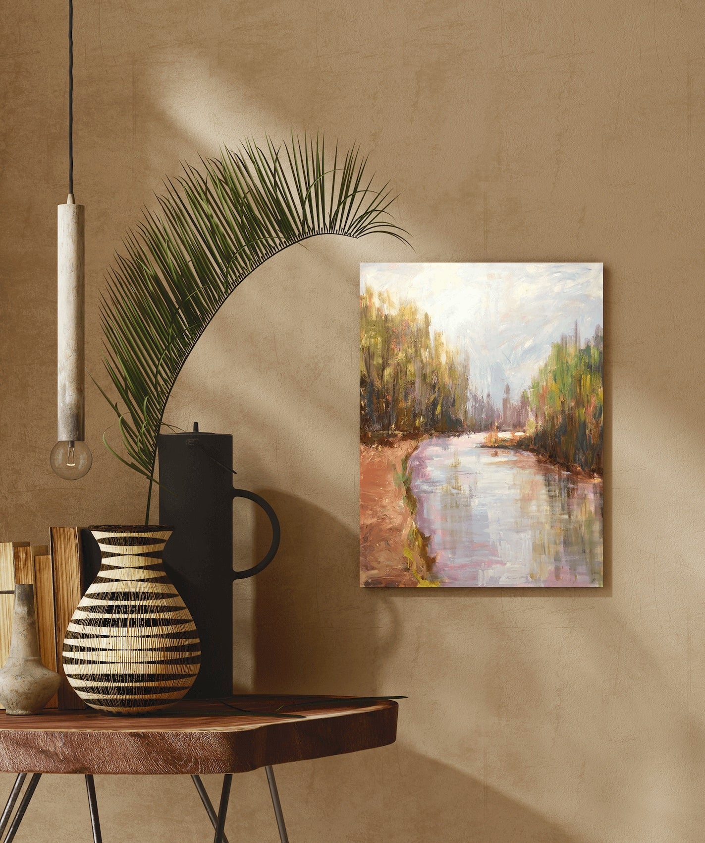 Wild Tranquility High Gloss Metal Print