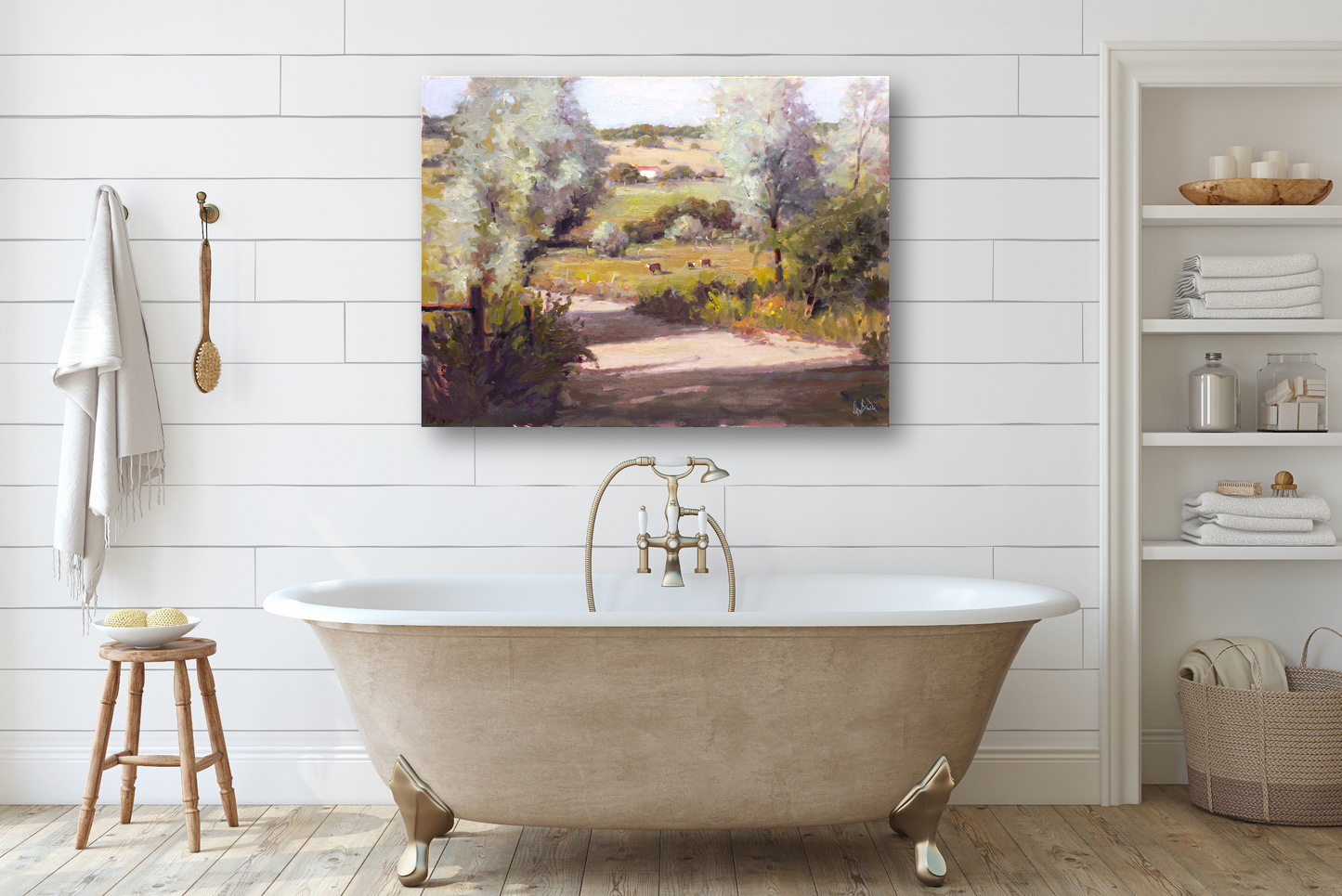 Willows Artist Enhanced Canvas Print