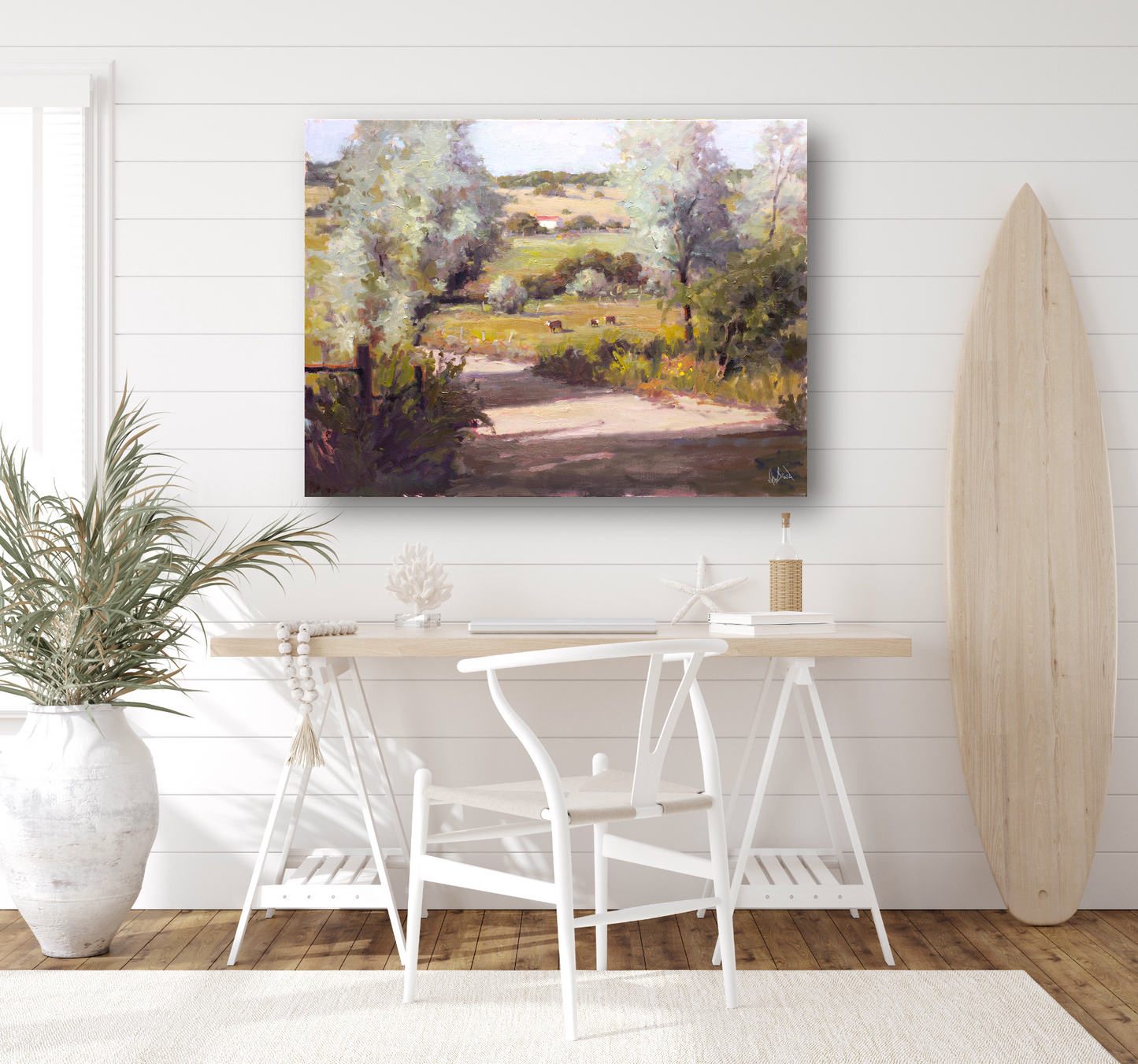 Willows Artist Enhanced Canvas Print