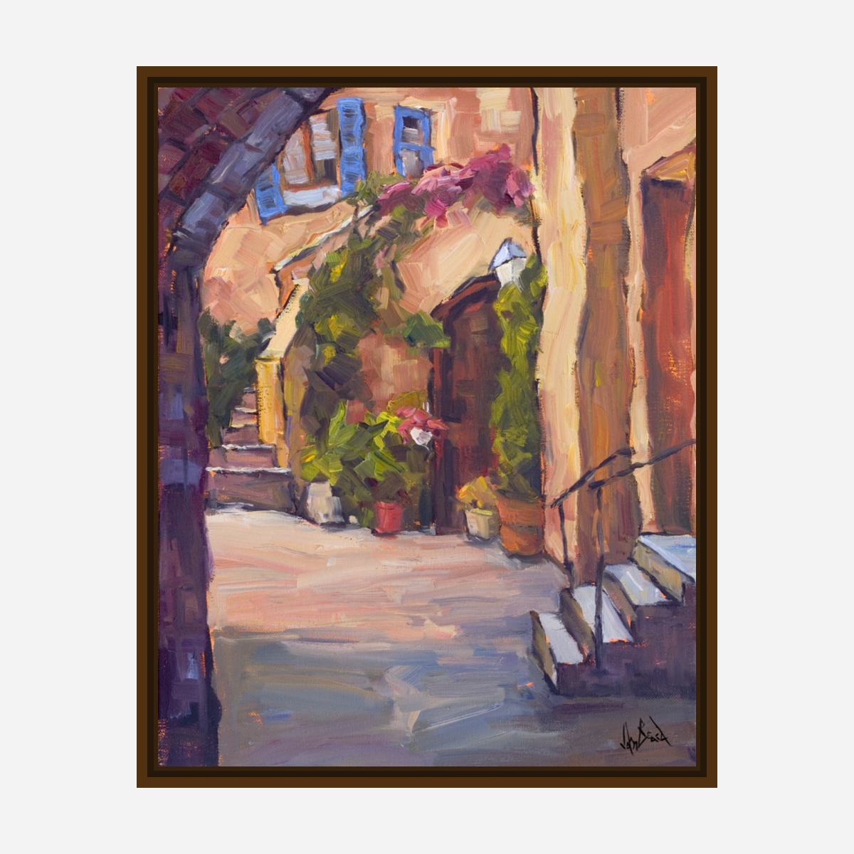 Archway Artist Enhanced Canvas Print