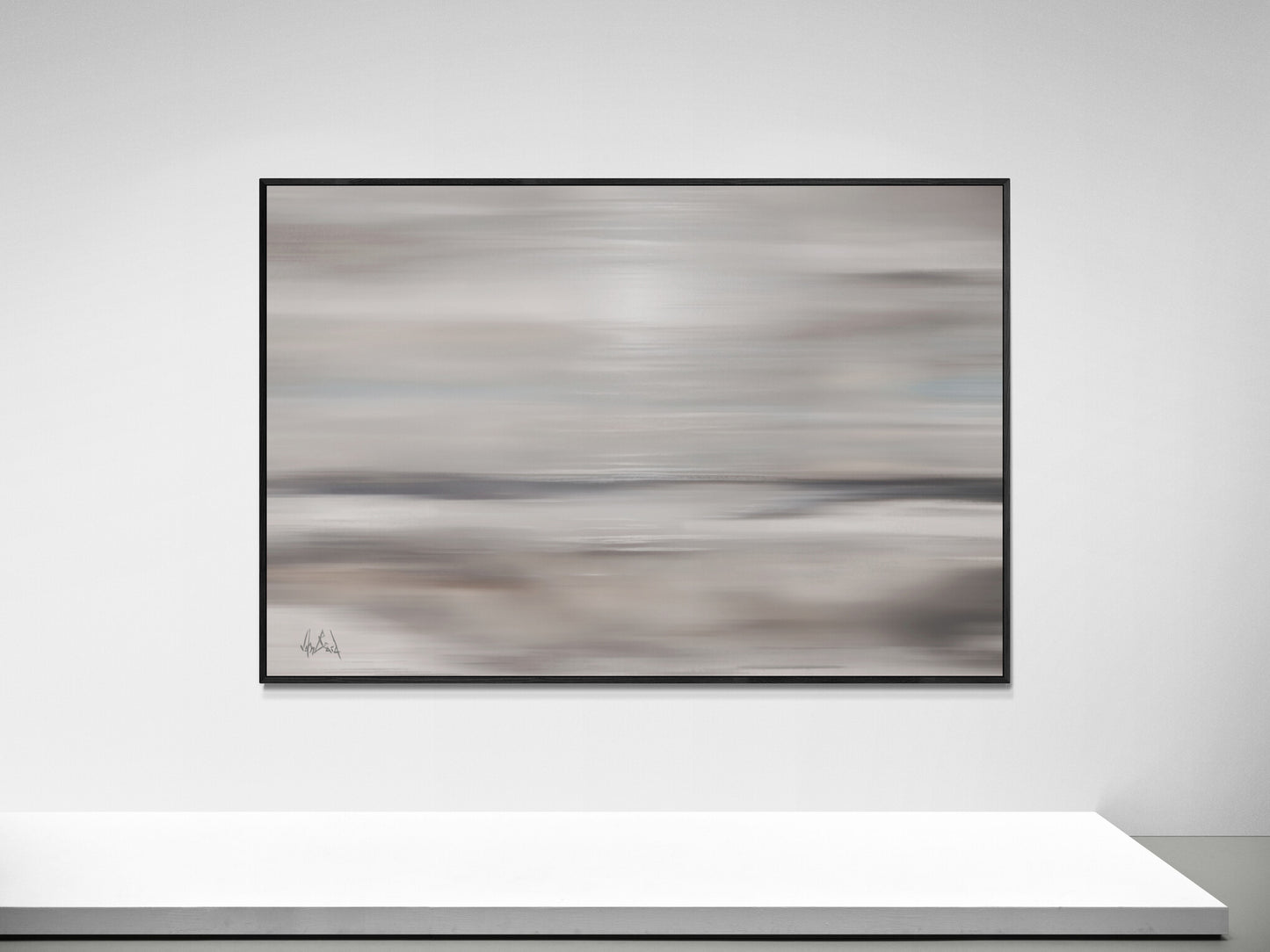 Sea Mist Artist Enhanced Canvas Print
