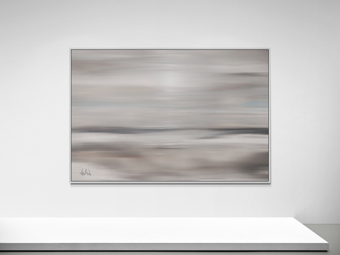 Sea Mist Artist Enhanced Canvas Print