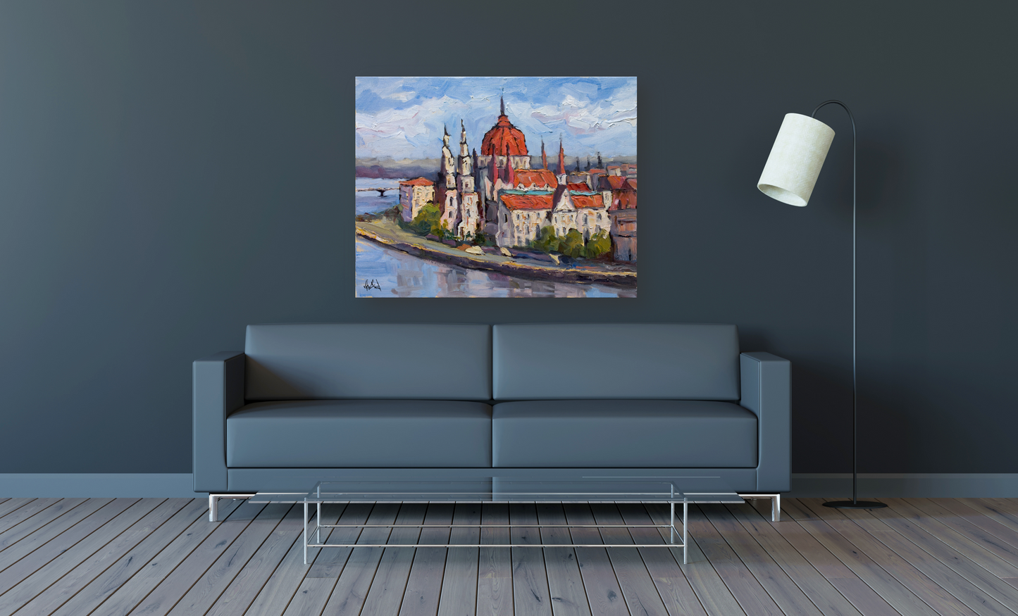 Budapest Enhanced Canvas Print