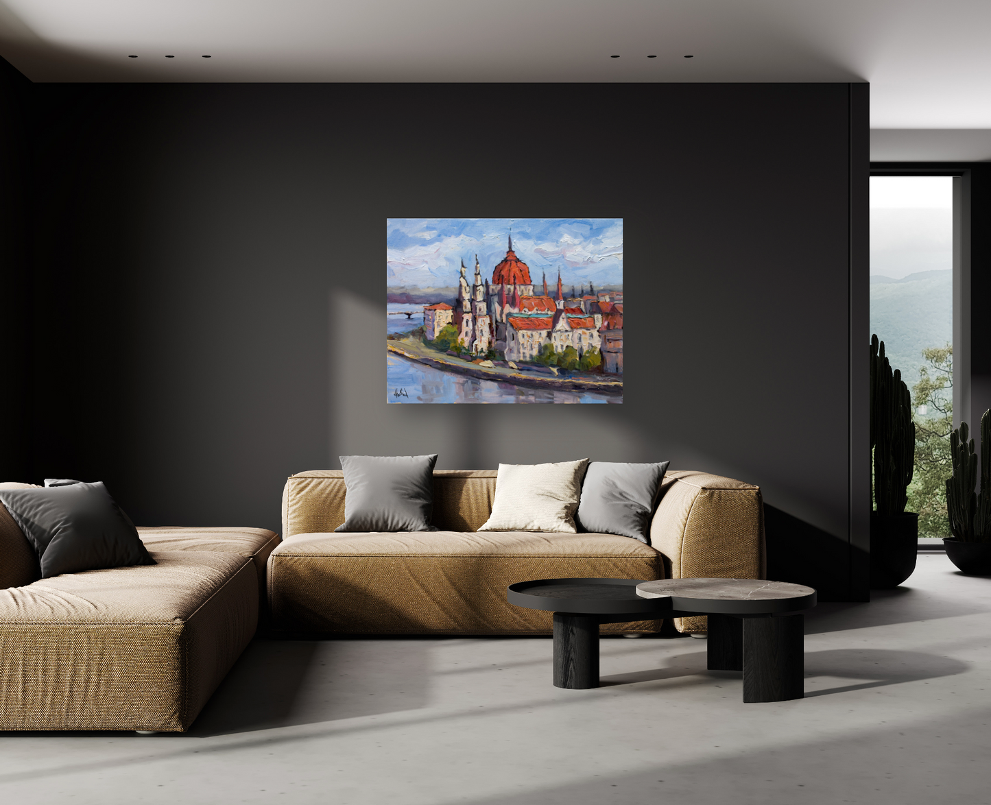 Budapest Enhanced Canvas Print