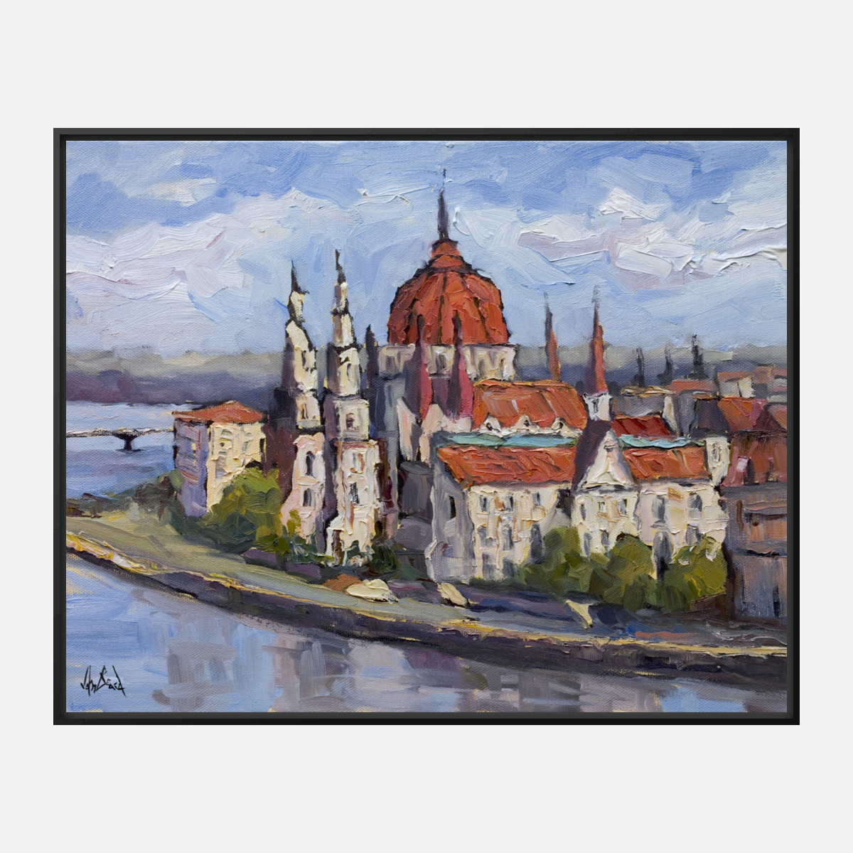 Budapest Enhanced Canvas Print