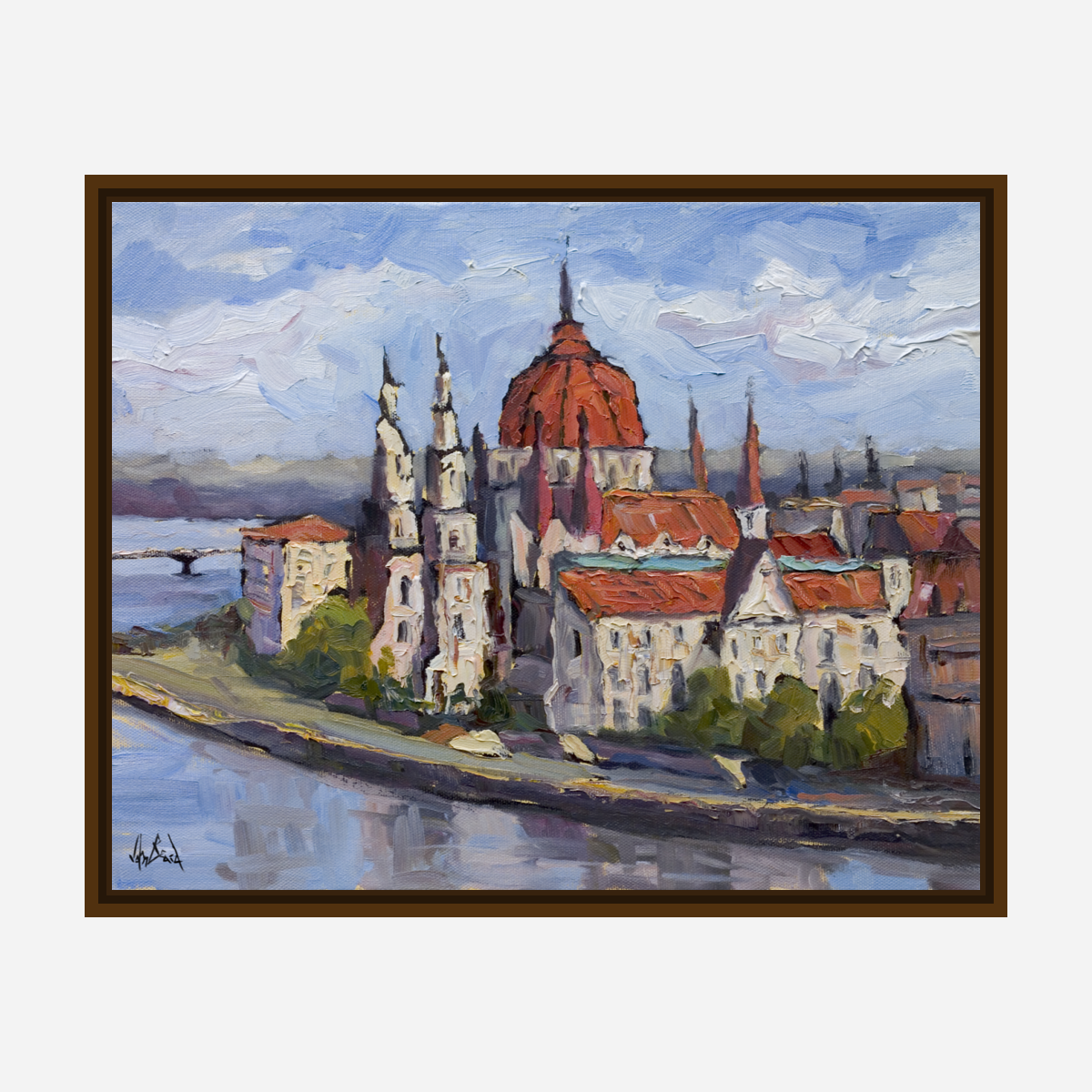 Budapest Enhanced Canvas Print