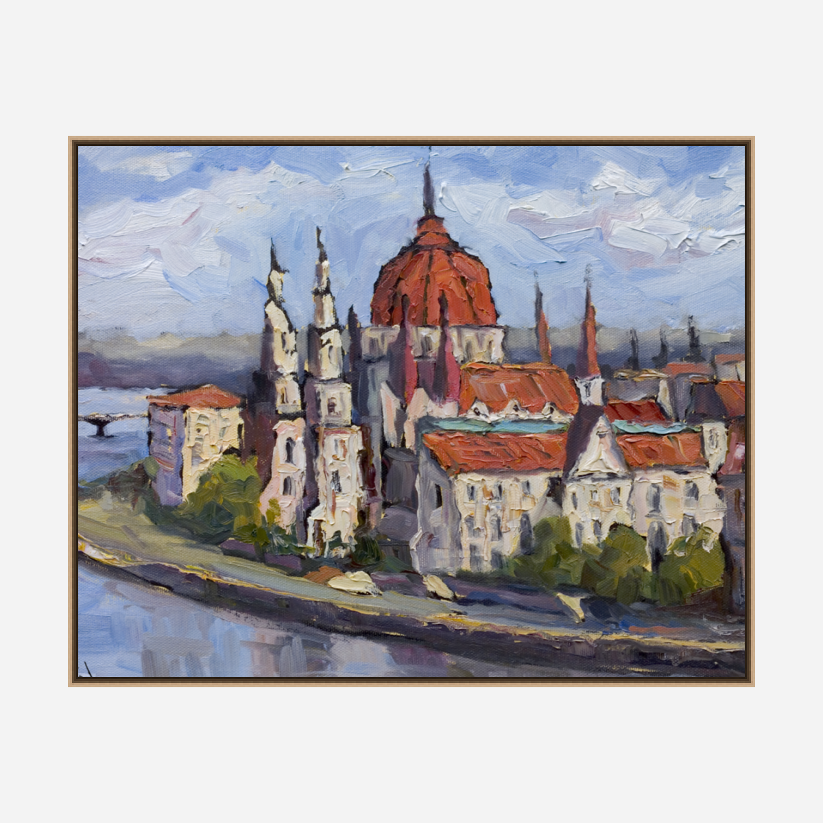 Budapest Enhanced Canvas Print