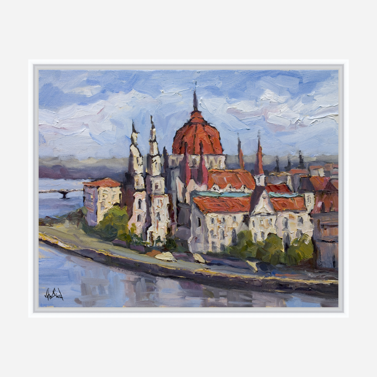 Budapest Enhanced Canvas Print