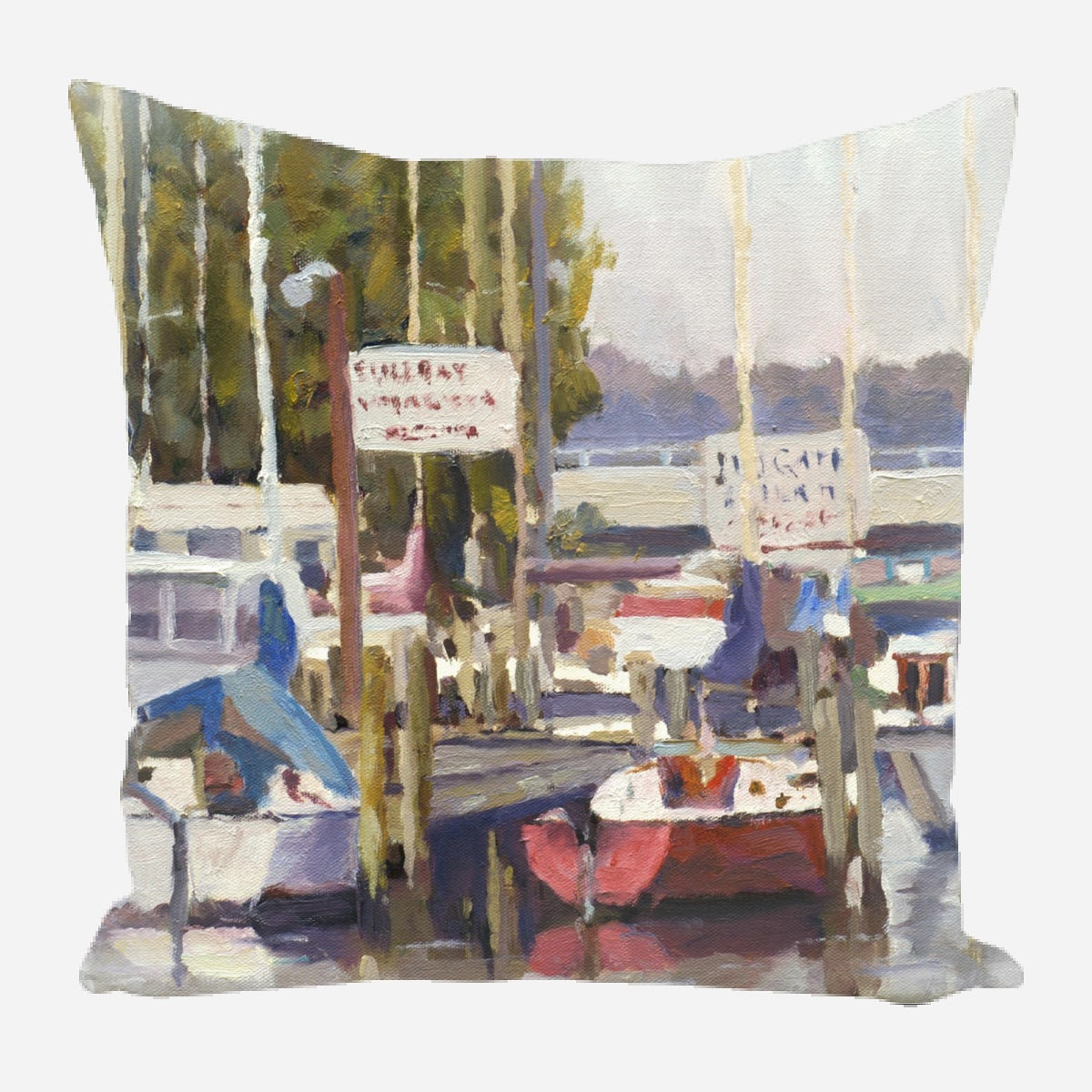 Bull Bay Pier Pillow