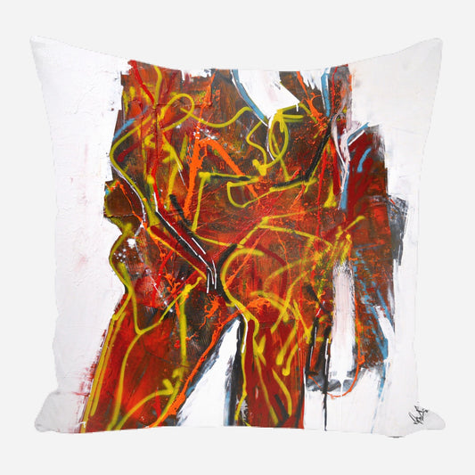 Burning Man Pillow