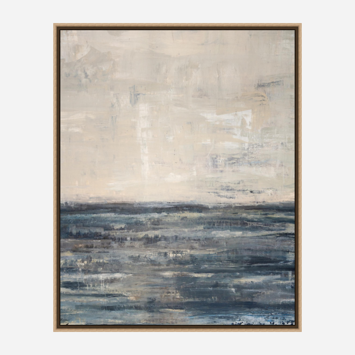 Calm Sea Artist Enhanced Canvas Print