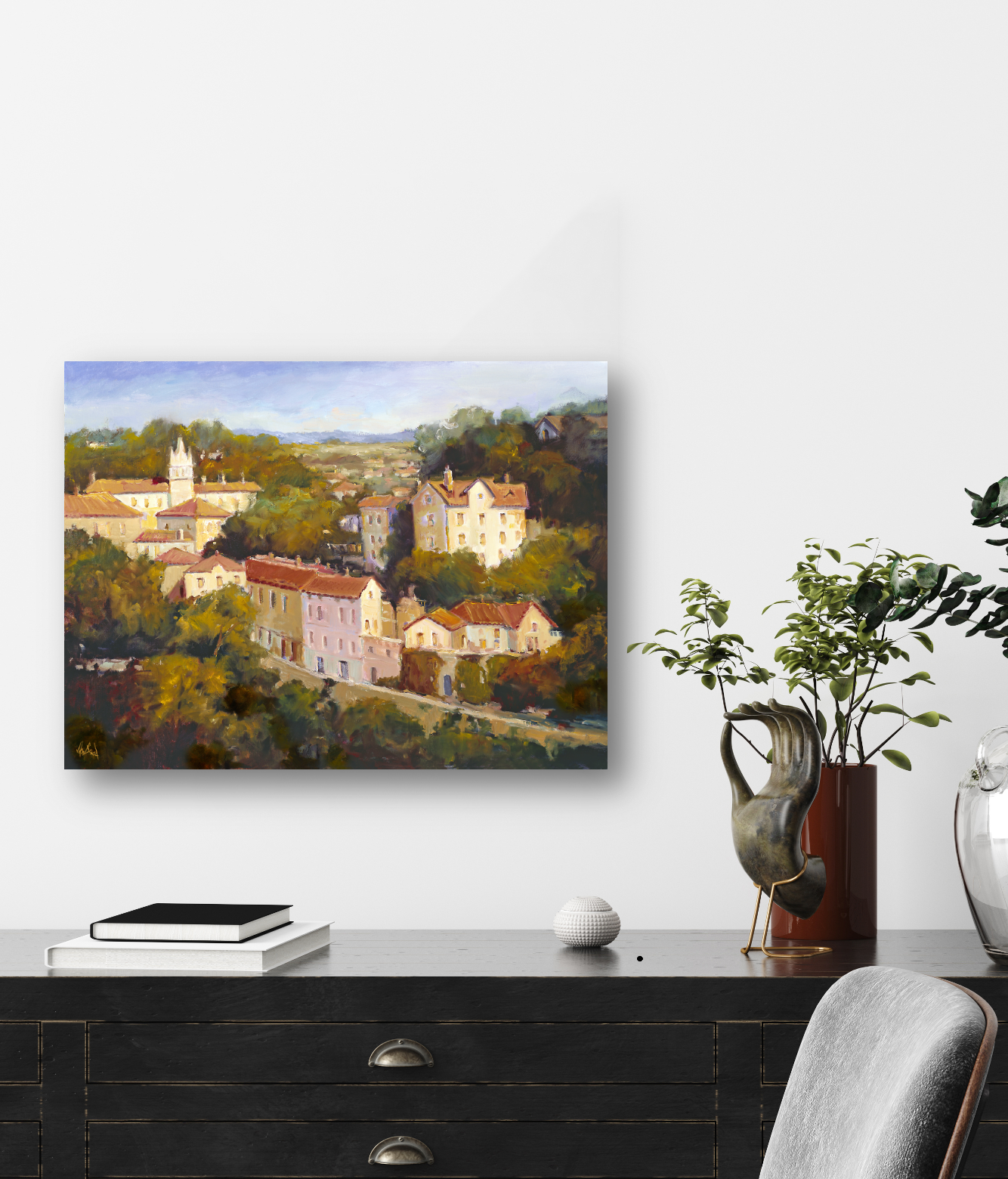 Castle Isle Artist Enhanced Canvas Print