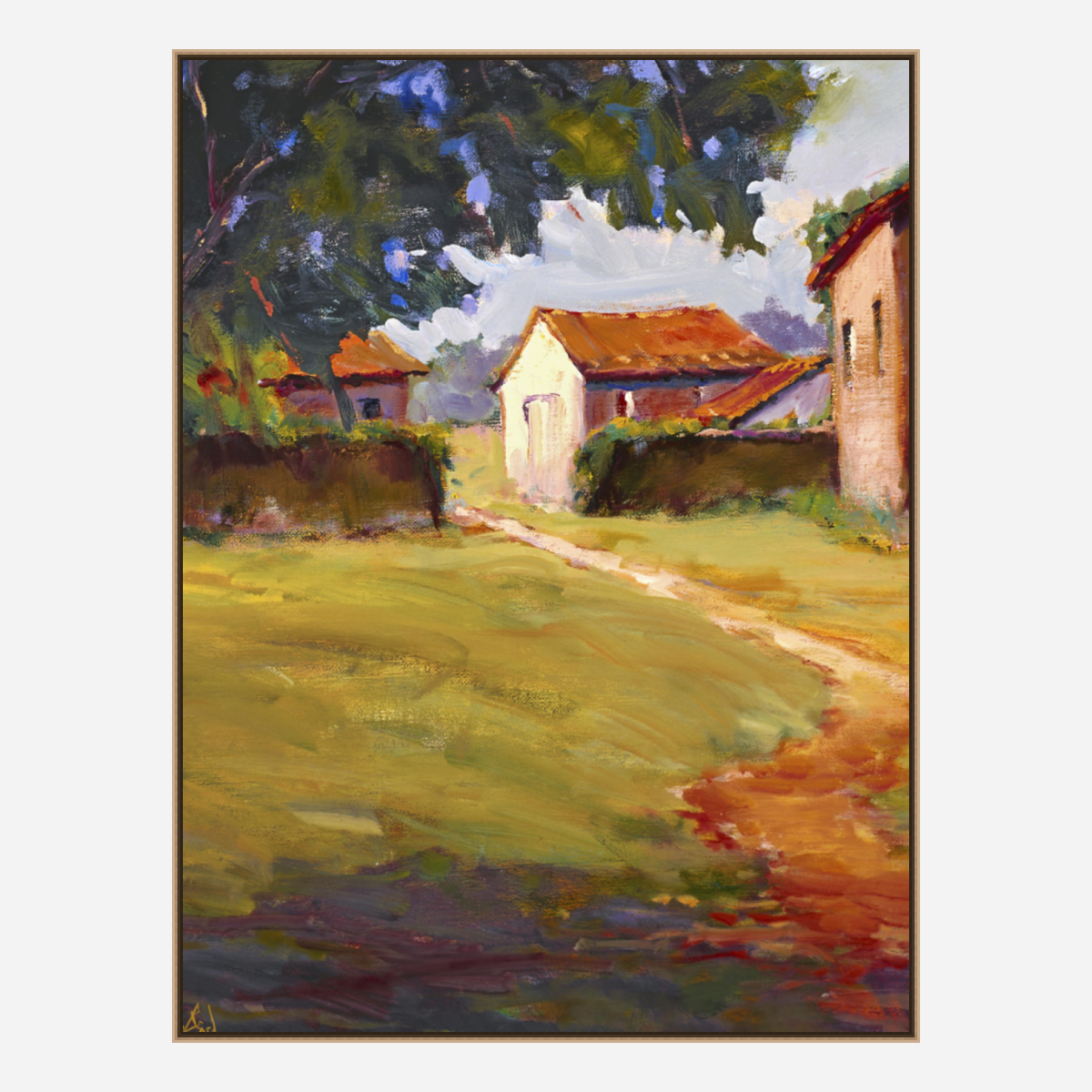 Country Living Enhanced Canvas Print