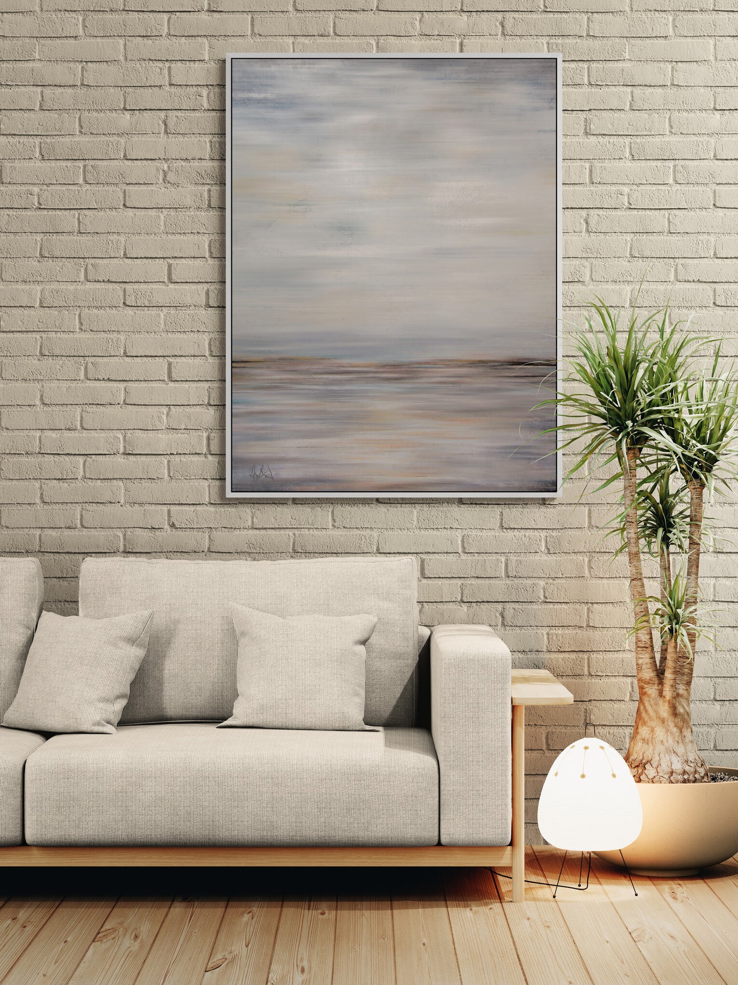 Warm Sands Artist Enhanced Canvas Print