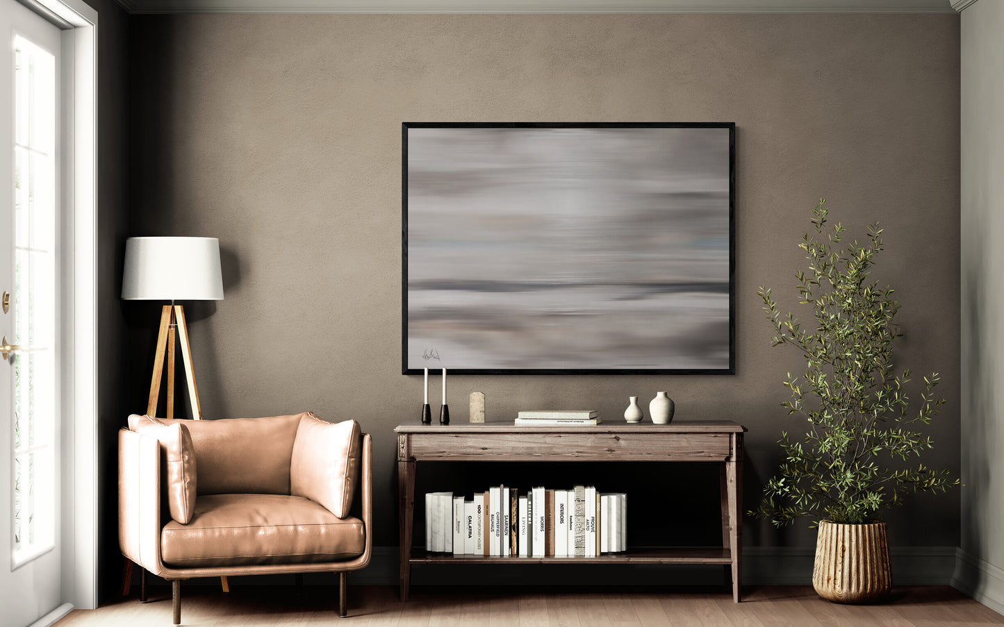 Sea Mist Artist Enhanced Canvas Print