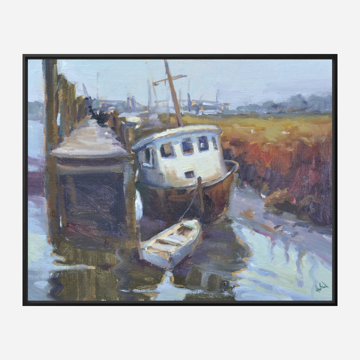 Dingy Artist Enhanced Canvas Print