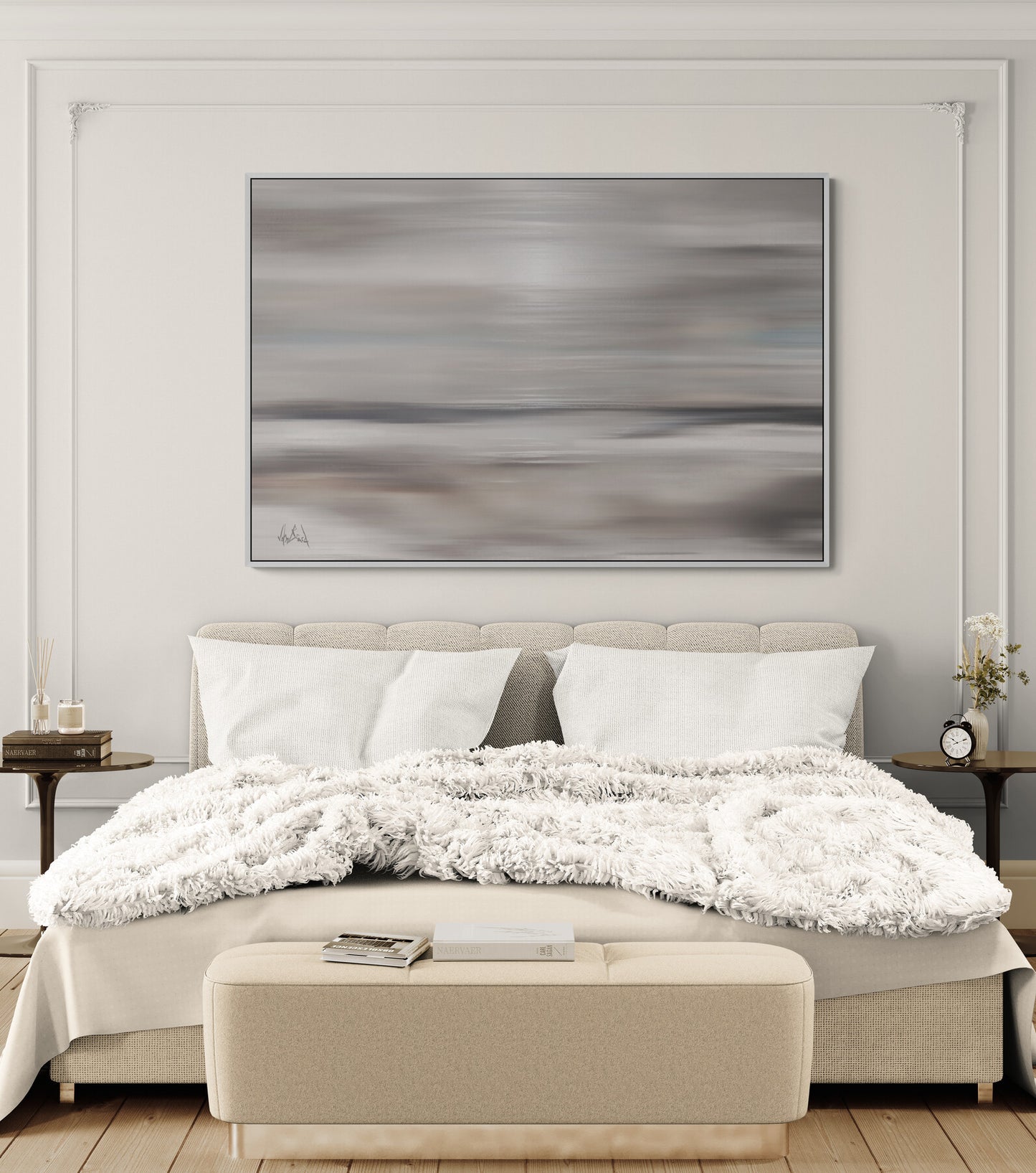 Sea Mist Artist Enhanced Canvas Print