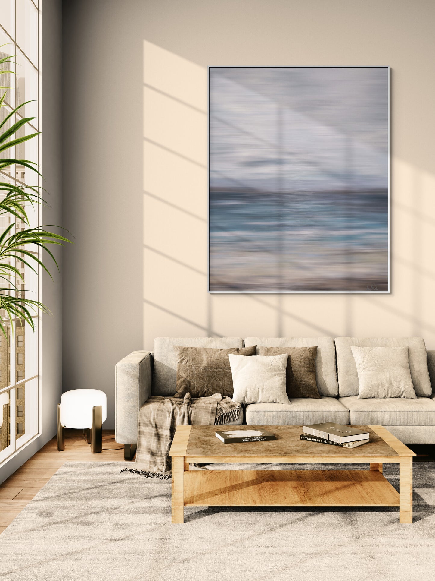 Sunlit Sands Artist Enhanced Canvas Print