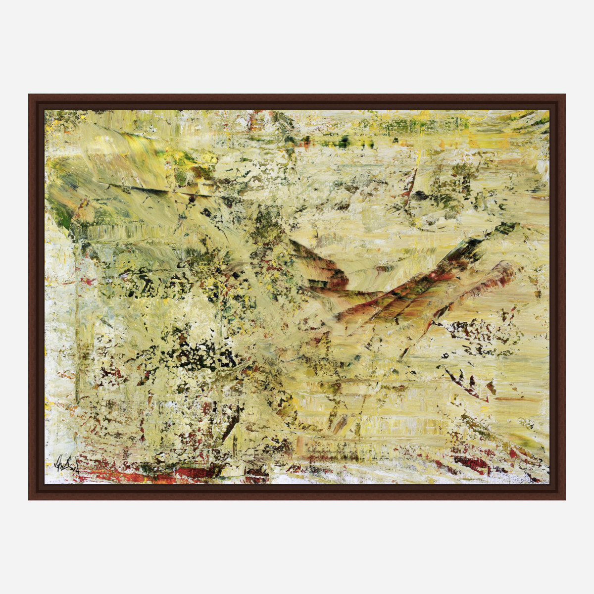 Flight Artist Enhanced Canvas Print