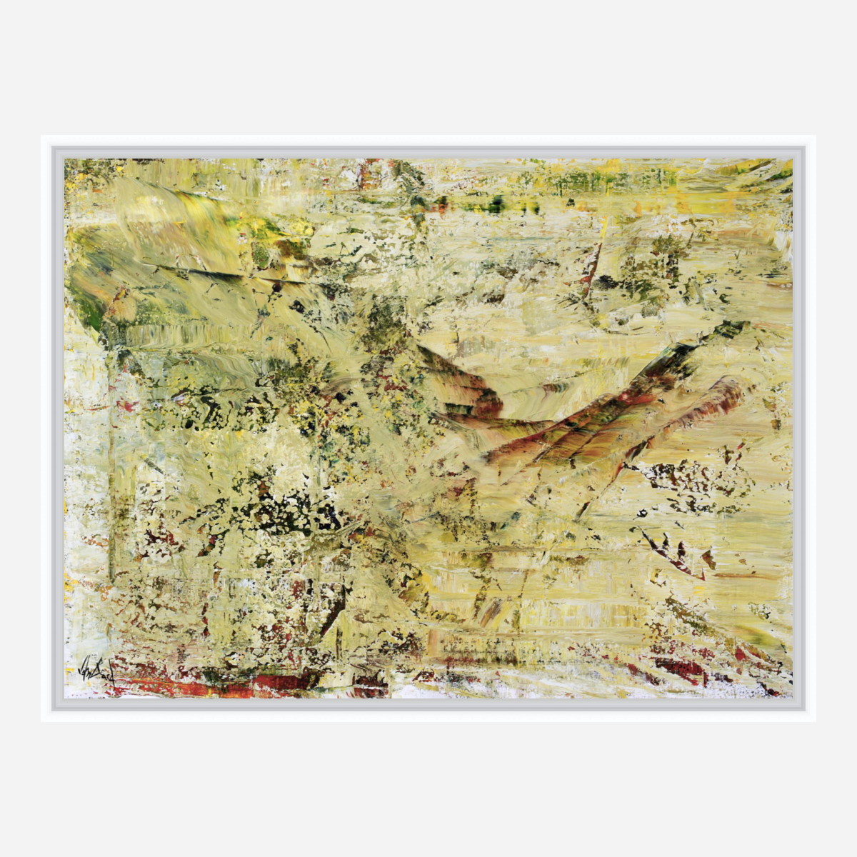 Flight Artist Enhanced Canvas Print