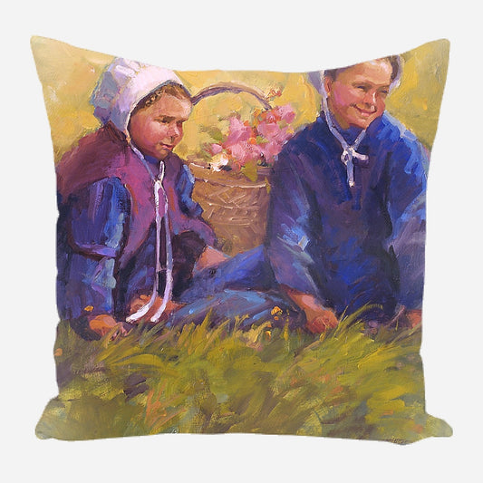 Flower Girls Pillow