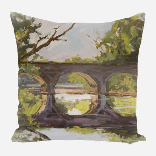 Forest Bridge Pillow