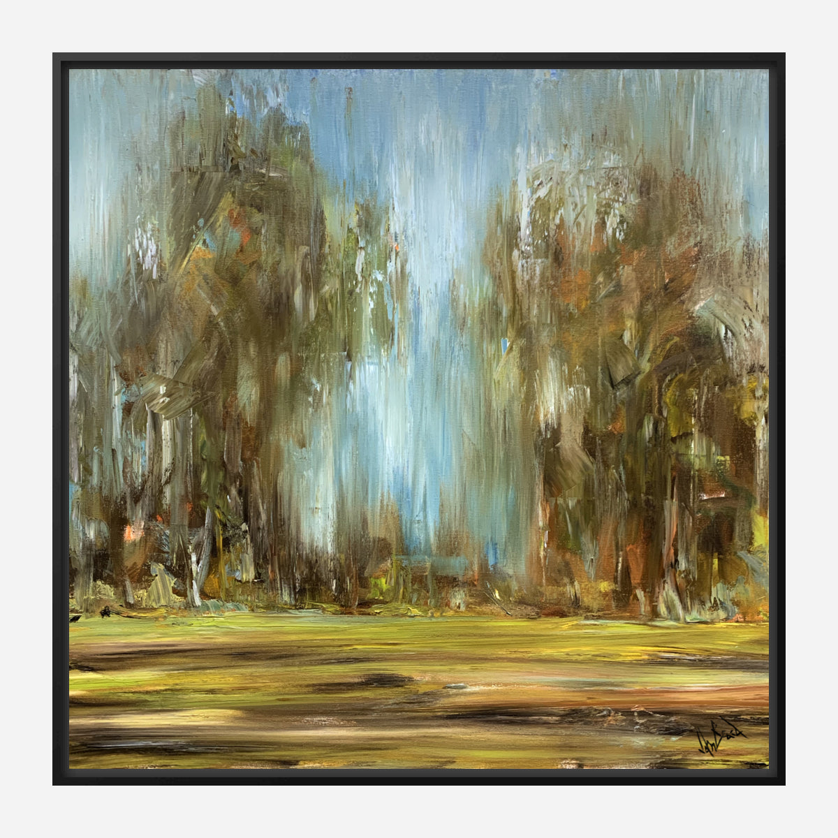 Forest Edge Artist Canvas Enhanced Print