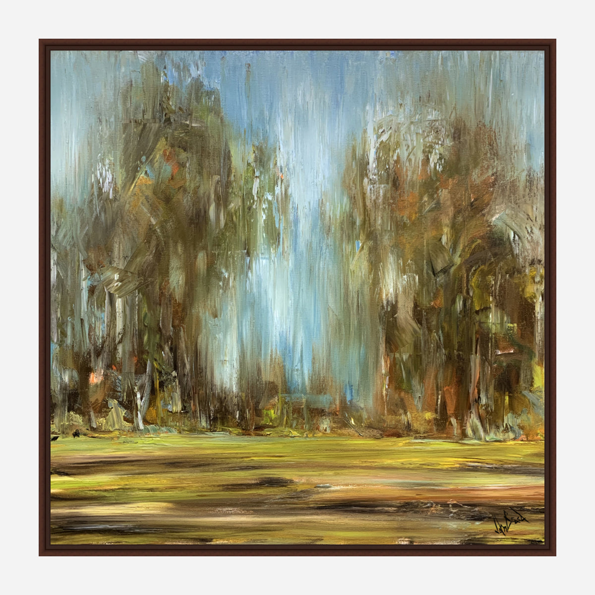 Forest Edge Artist Canvas Enhanced Print