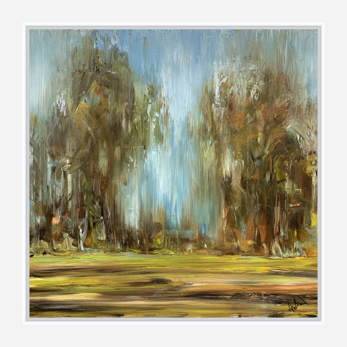 Forest Edge Artist Canvas Enhanced Print