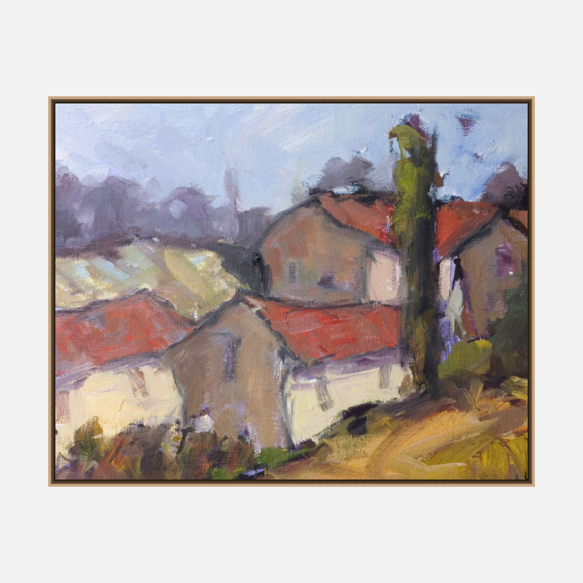 French Farmhouse Enhanced Canvas Print