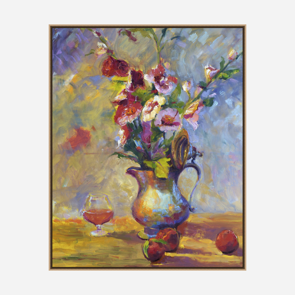 Hibiscus Artist Enhanced Canvas Print