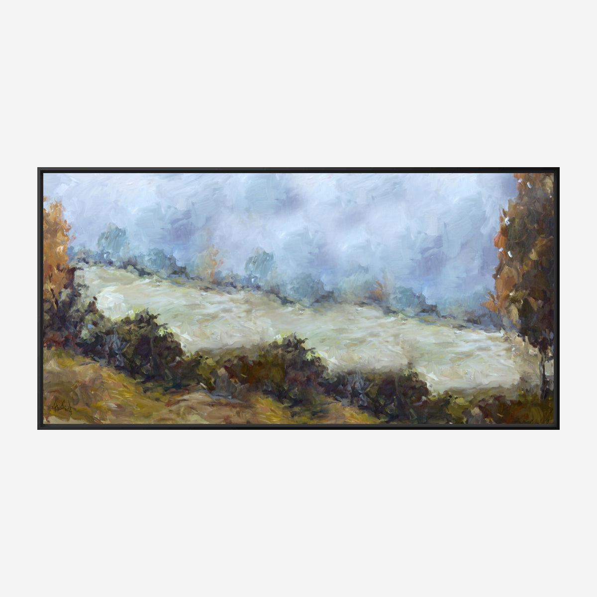 In the Fields Artist Enhanced Canvas Print